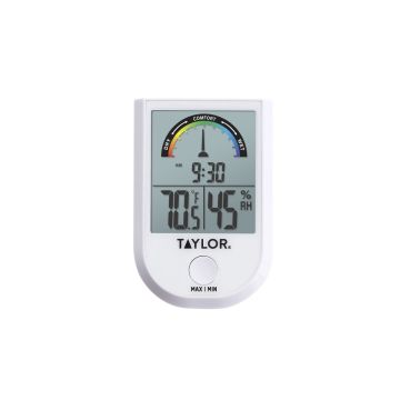 Taylor Digital Indoor Comfort Station with Color Comfort Zones