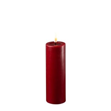 Deluxe HomeArt Candle LED Bordeaux 2x6"