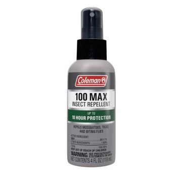Coleman 100 Max Insect Repellent Liquid For Mosquitoes/Other Flying Insects, 4 oz