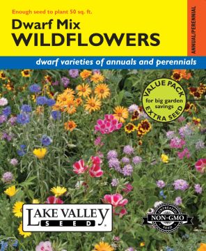 Wildflowers 'Dwarf Mix' Value Pack 50 sqft