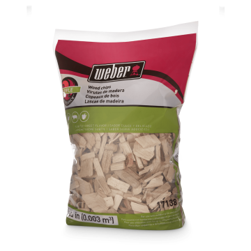 Weber Apple Wood Chips, 2 lbs.