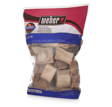 Weber Hickory Wood Chunks, 4 lbs.