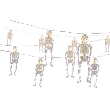 Celebrations, Skeleton LED Lights Battery Operated