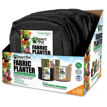 Smart Pot® 7 Gallon Fabric Grow Bag - Black, 1 bag