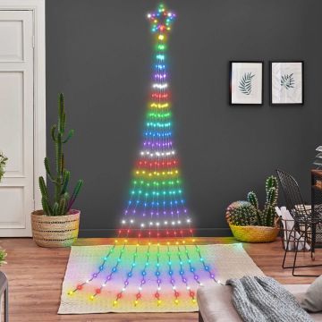 Holiday Bright Lights LED Shooting Star RGB Color-Changing 12FT