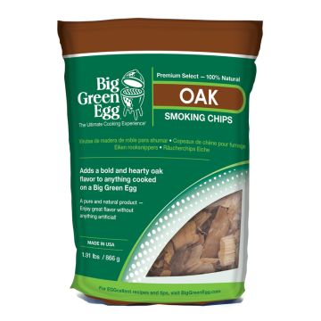 Big Green Egg All Natural Oak Wood Smoking Chips