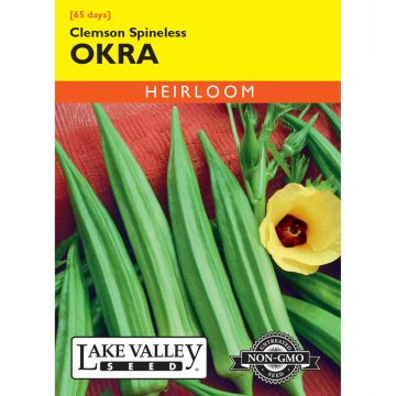 Abelmoschus, Okra 'Clemson Spineless'