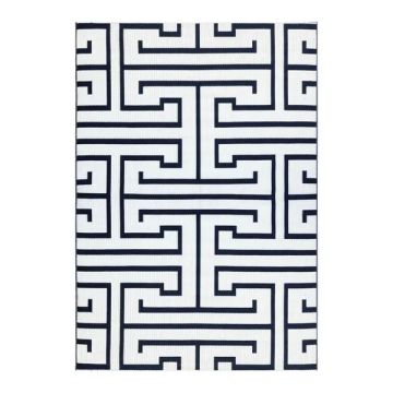 BORDER CONCEPTS Outdoor Rug 'Greek Key' Off White