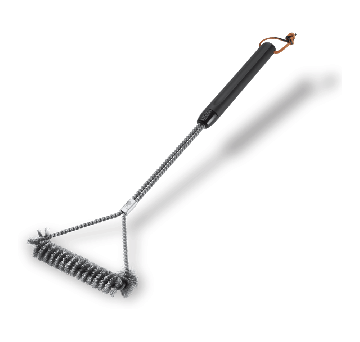 Weber 21"" Three-Sided Grill Brush