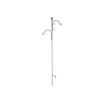 American Gardenworks™ Lafayette Tall Offset Arms Shepard Hook 12IN Reach