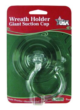 Adams, Wreath Holder Suction Cup, 1 pk