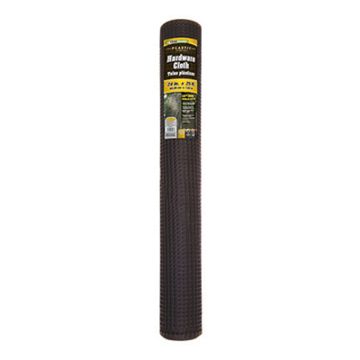 YardGard, 24" Hardware Cloth Fence Black Plastic, 25' long