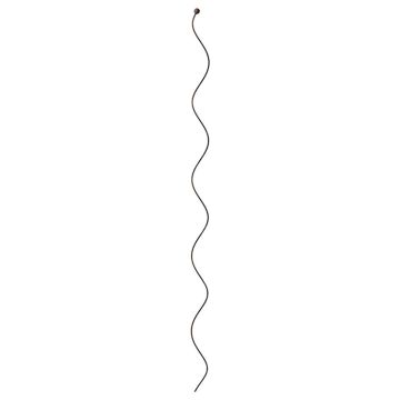 Panacea Product Rustic Spiral Plant Supports, White, 60 in.