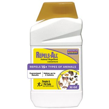 BONIDE 237 Repels-All Animal Repellent Concentrate, 1 Quart