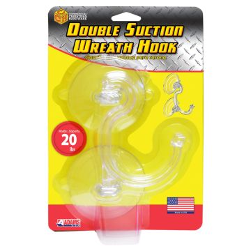 CCH, Wreath Holder Double Suction Cup, 1 pk