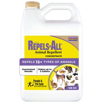 BONIDE 2405 Repels-All Animal Repellent Concentrate, 1 gallon