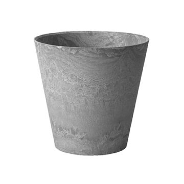 Novelty Round Napa Planter, Grey