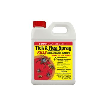 Summit Tick/Flea Spray Quart Concentrate makes 25 gallons