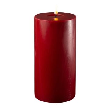 Deluxe HomeArt Candle LED Bordeaux 4x8"