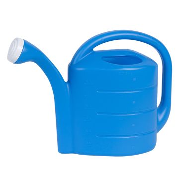 Novelty Deluxe Watering Can, Blue, 2 Gallon