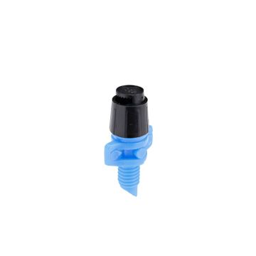 Raindrip Micro Spray Jet, Quarter-Circle Pattern, Fan Spray, with 10-32 Threaded Inlet, 10-Pack