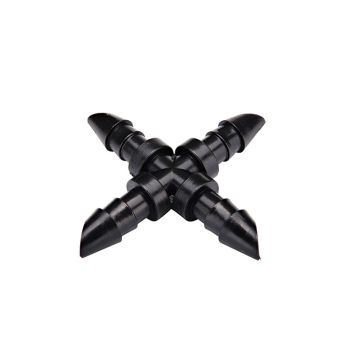 Raindrip Barbed Cross, 1/4-In., 4-Pack