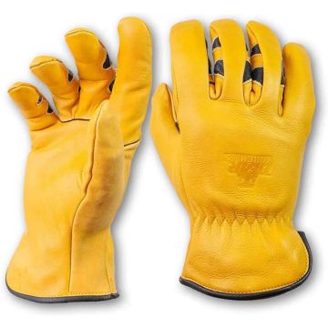 Bear Knuckles Cowhide Leather Heavy Duty, Yellow