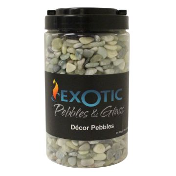 Exotic Pebbles & Glass Polished Small Gravel Jade 5 lb