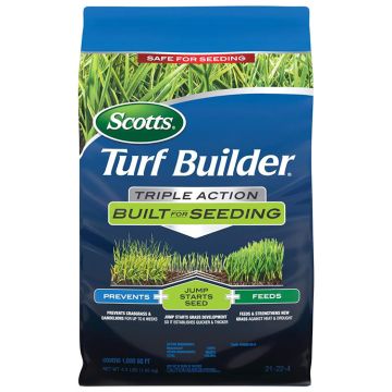 Scotts® Turf Builder® Triple Action Built for Seeding
