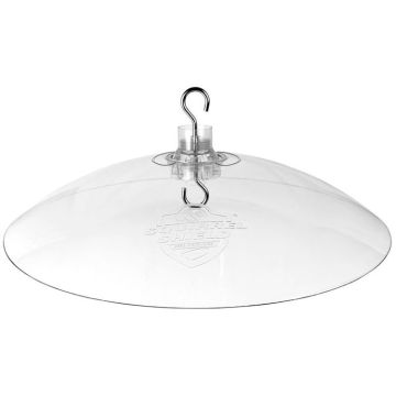 Squirrel Shield Metal Dual-Mount Transparent Squirrel Baffle 16"