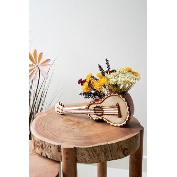 Kalalou Ceramic Guitar Planter