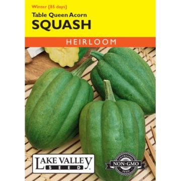 Cucurbita, Squash (Winter), Table Queen Acorn