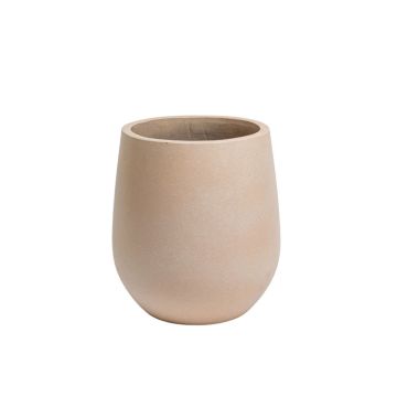 Avera Natural Stone and Cement Century Planter in Nude