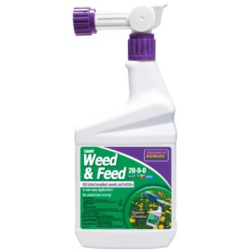 Bonide 301 Liquid Weed & Feed 20-0-0 Ready-to-Spray, 1 Quart