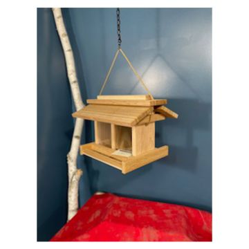 Winter Woodworks Hanging Double Hopper Feeder