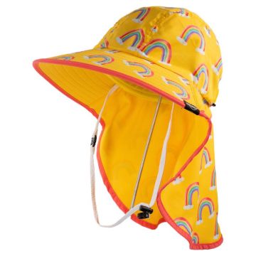 Farmers Defense Rainbows Hat, Yellow, Kid's