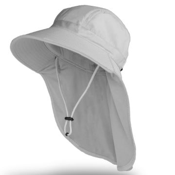 Farmers Defense Sun Hat, Light Gray
