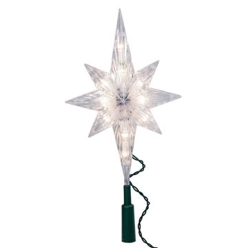 Kurt Adler 11“ UL 10-Light Bethlehem Star Treetop