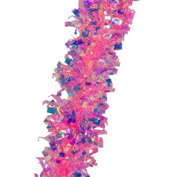Kurt S. Adler® Tinsel Garland Pink