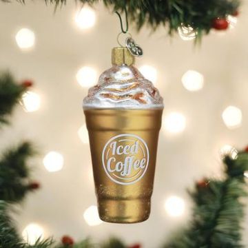 Blended Iced Coffee Ornament
