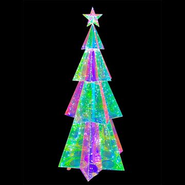 LXUE Iridescent Christmas Tree