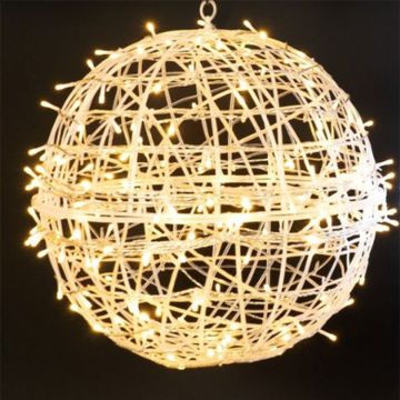 Luxe Light Décor 15" Warm White Sphere LED