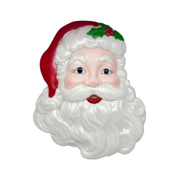 Luxe Light Décor 2-D Santa, Battery Operated, Timer, 20" 