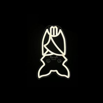 LUXE Neon Hanging Bat