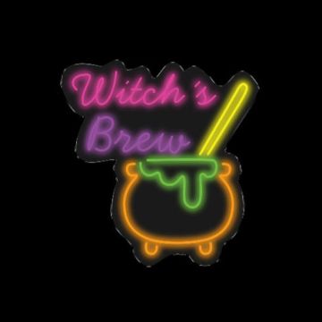 LUXE Neon "Witches Brew" Sign