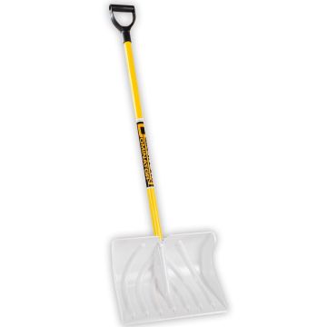 The Snowplow, The Snow Dominator Poly Snow Shovel, 18" Wide by 57.5" Long