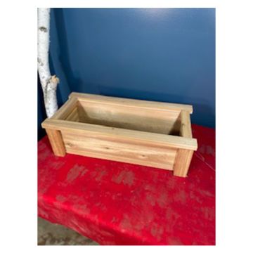 Winter Woodworks Cedar Window Box