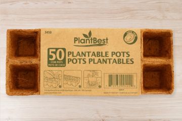 PlantBest™ Plantable Coconut Coir Pots 50 Cells