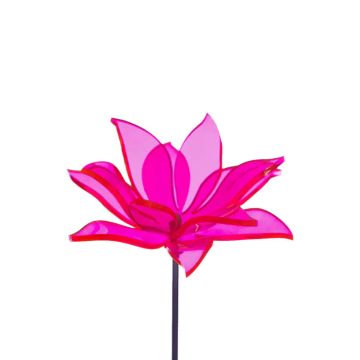 Sun Glowz Pink Fluorescent Sunflare Flower, 18" Tall