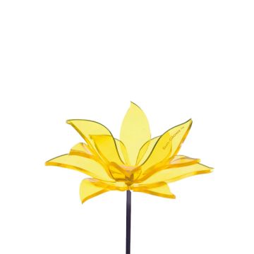 Sun Glowz Yellow Fluorescent Sunflare Flower, 18" Tall